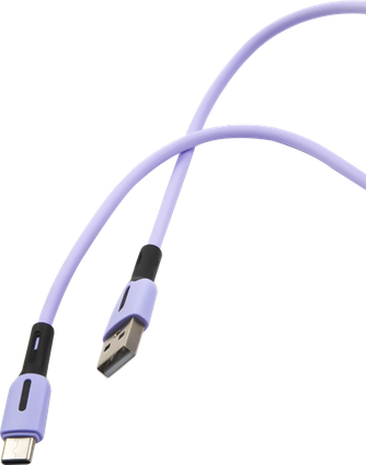 Кабель Usams SJ433 USB to USB-C 1m Purple