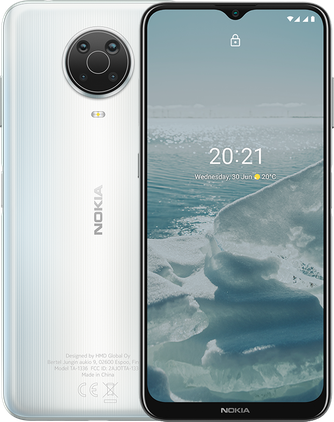 Смартфон Nokia G20 128GB Silver