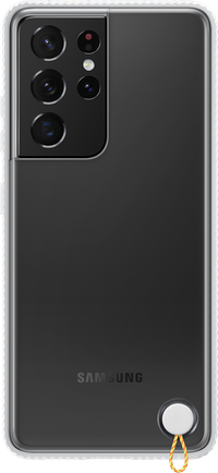 Клип-кейс Samsung Clear Protective Cover S21 Ultra White