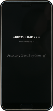 Защитное стекло Red Line Corning Full Screen для Huawei P20 Black