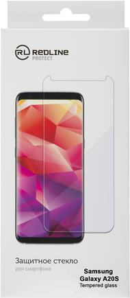 Защитное стекло Red Line Tempered Glass для Samsung Galaxy A20s глянцевое