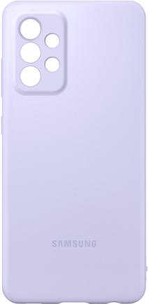 Клип-кейс Samsung Silicone Cover A52 Violet