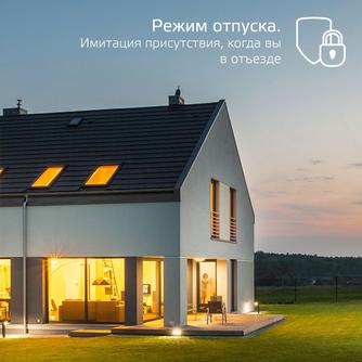 Умная лампочка Gauss Smart Home Filament Diamond FIL DIM E27 Transparent