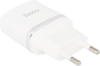Зарядное устройство Hoco C12 microUSB White