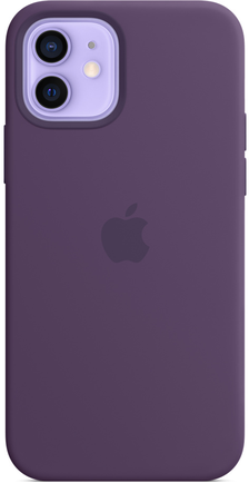 Клип-кейс Apple Silicone Case with MagSafe для iPhone 12/12 Pro «Аметист»