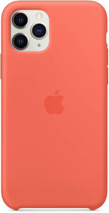 Клип-кейс Apple Silicone Case для iPhone 11 Pro «Спелый клементин»
