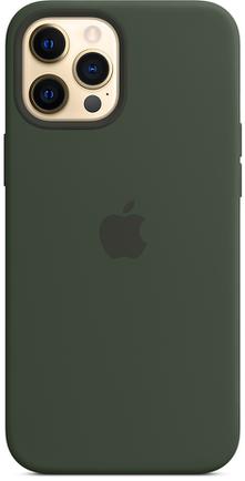 Клип-кейс Apple Silicone Case with MagSafe для iPhone 12 Pro Max «Кипрский зелёный»