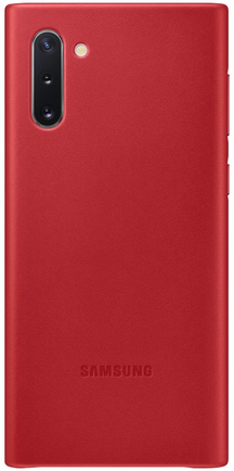 Клип-кейс Samsung Leather Cover Note 10 Red