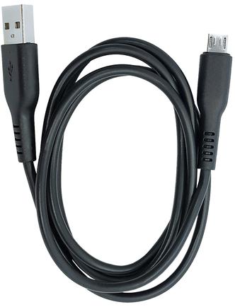Изображение товара Кабель GAL USB to microUSB 1m Black для быстрой зарядки и передачи данных