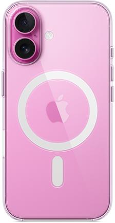 Клип-кейс Apple Clear Case with MagSafe для Apple iPhone 16 Transparent