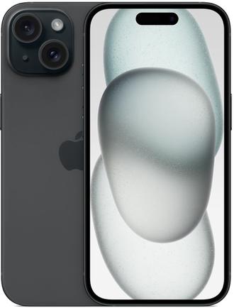 Смартфон Apple iPhone 15 128GB Black (Nano+Nano)