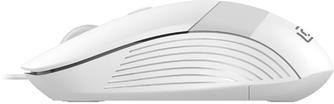 Проводная мышь Oklick 310M White