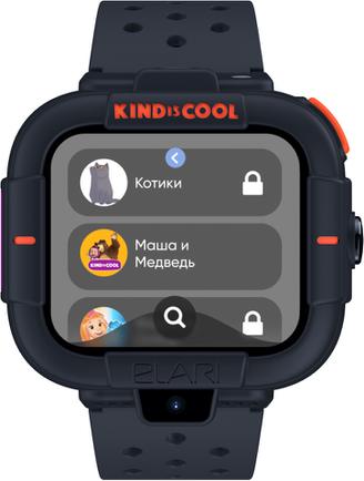 Умные часы Elari KidPhone «Маша и Медведь» Чёрные