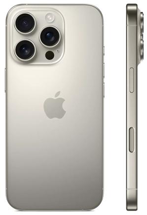 Смартфон Apple iPhone 16 Pro 128GB MYMY3AH/A Natural Titanium (Nano+eSIM)