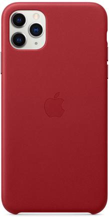 Клип-кейс Apple Leather Case для iPhone 11 Pro Max (PRODUCT)RED