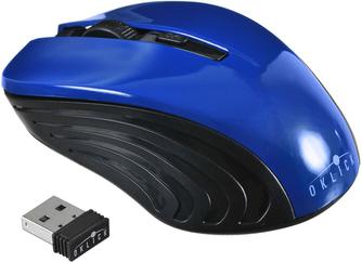 Мышь беспроводная Oklick 545MW Black/Blue
