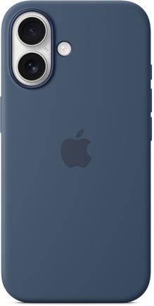 Клип-кейс Apple Silicone Case with MagSafe для Apple iPhone 16 Denim