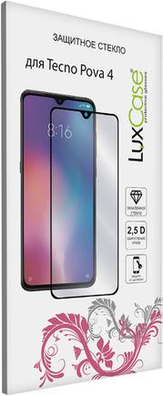 Защитное стекло LuxCase 2.5D для TECNO Pova 4 Black