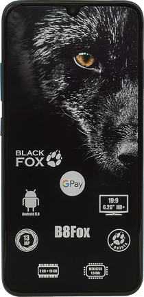 Смартфон Black Fox B8 Fox 16GB Blue