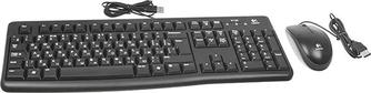 Комплект клавиатура и мышь Logitech MK120 Black