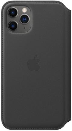 Чехол-книжка Apple Leather Folio для iPhone 11 Pro Чёрный