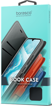 Чехол-книжка BoraSCO для Xiaomi Redmi A1+ Green