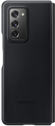 Клип-кейс Samsung Leather Cover Z Fold2 Black
