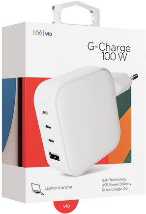 Зарядное устройство VLP G-Charge 3xUSB-C/USB-A White