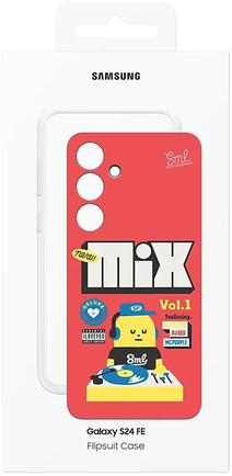 Клип-кейс Samsung Flipsuit Case S24 FE Красный