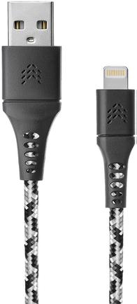 Изображение товара Кабель Rocket Contact USB to Apple Lighting 2.4A 1m Black/White для iPhone iPad