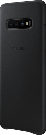 Клип-кейс Samsung Leather Cover S10+ Black