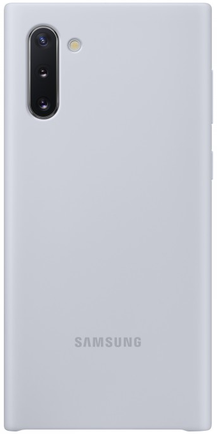 Клип-кейс Samsung Silicone Cover Note 10 Silver