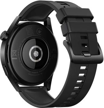 Умные часы Huawei Watch GT 3 46mm чёрный, с чёрным ремешком