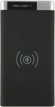 Портативное зарядное устройство Red Line WS-T20 с поддержкой Qi Black