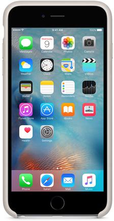Клип-кейс Apple Silicone Case для iPhone 6/6s Plus Stone