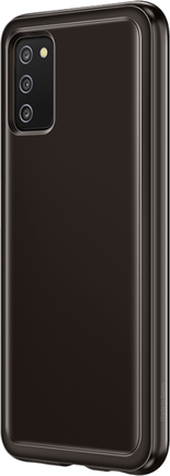 Клип-кейс Samsung Soft Clear Cover A03s Black