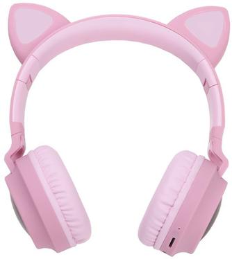 Наушники Hoco W27 Cat Ear Pink