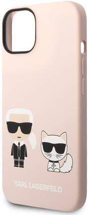Клип-кейс Karl Lagerfeld & Choupette для Apple iPhone 14 Plus Pink