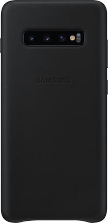 Клип-кейс Samsung Leather Cover S10+ Black
