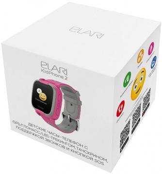 Умные часы Elari Kidphone 2 Violet/Gray