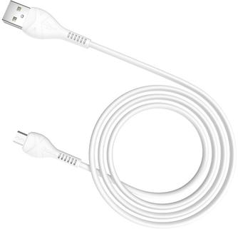 Кабель Hoco X37 USB to microUSB 1m White