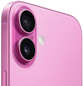 Смартфон Apple iPhone 16 128GB Pink (Nano+eSIM)