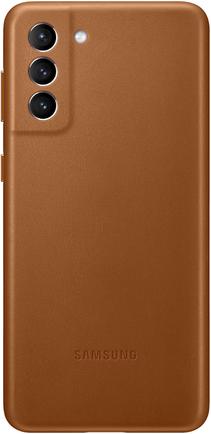 Клип-кейс Samsung Leather Cover S21+ Brown