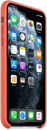 Клип-кейс Apple Silicone Case для iPhone 11 Pro Max «Спелый клементин»