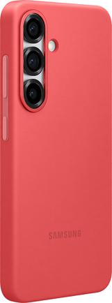 Клип-кейс Samsung Silicone Case Galaxy S25 Красный