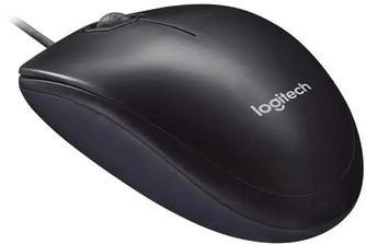 Проводная мышь Logitech M90 Black