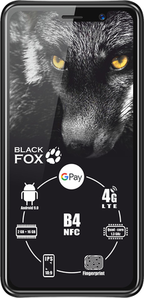 Смартфон Black Fox B4 NFC 16GB Black
