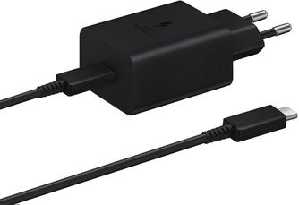Зарядное устройство Samsung EP-T4510XBEGEU с кабелем USB-C Black