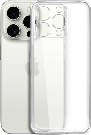 Клип-кейс BoraSCO Silicone для Apple iPhone 15 Pro Transparent