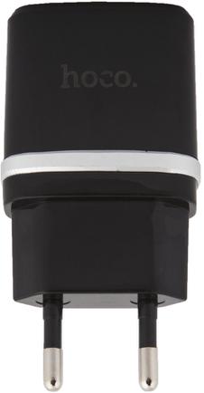 Зарядное устройство Hoco C12 microUSB Black